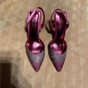 Call it Spring Heels | Pink Rhinestone